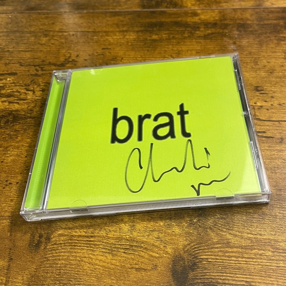 Charli XCX Brat Signed CD SOLD OUT authentic autograph Pop